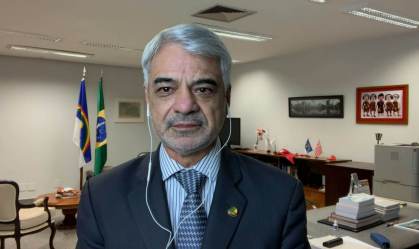 O senador Humberto Costa, integrante da CPI da Pandemia, em entrevista à CNN
