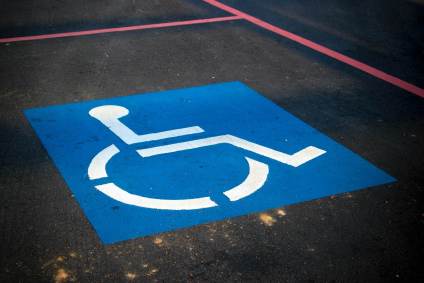 Vaga estacionamento cadeirante