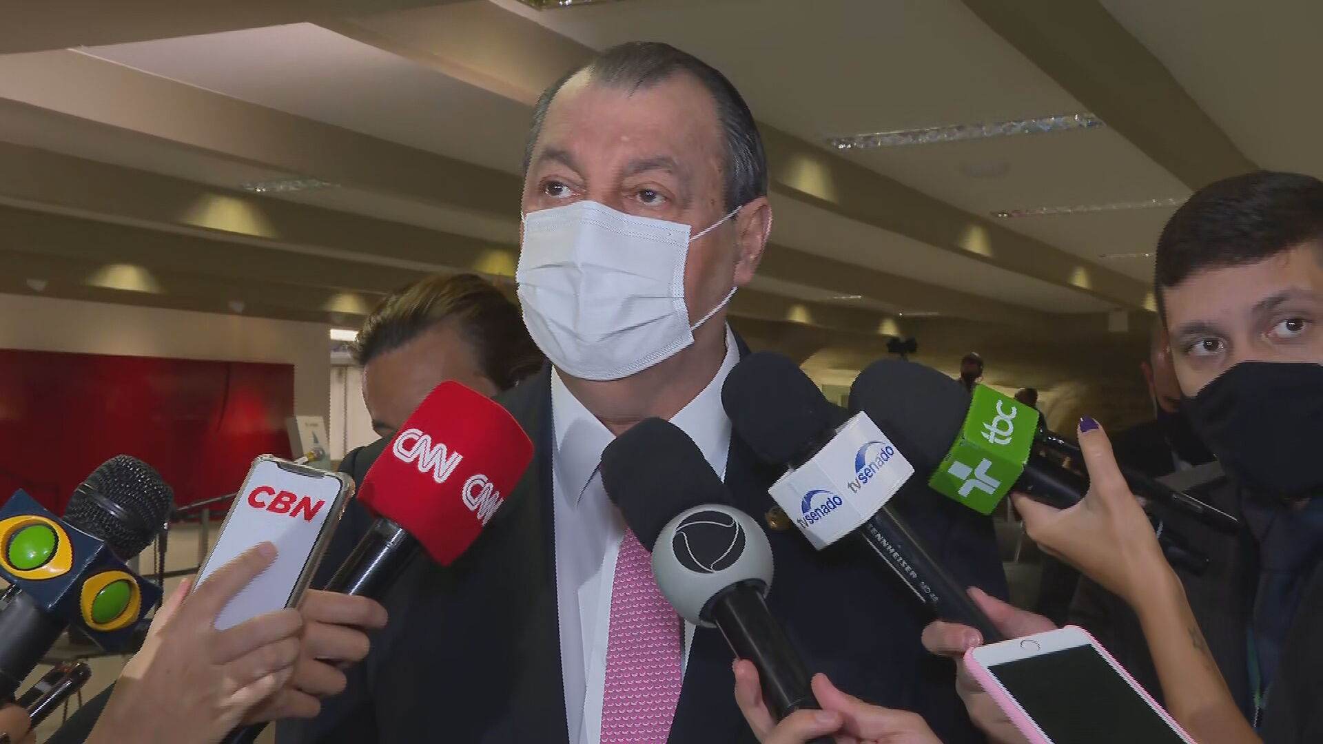 O presidente da CPI da Pandemia, Omar Aziz (PSD-AM) O presidente da CPI da Pandemia, Omar Aziz (PSD-AM)