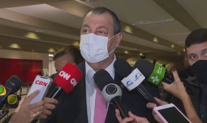 O presidente da CPI da Pandemia, Omar Aziz (PSD-AM)
