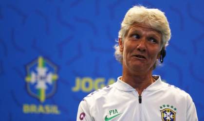 Técnica da seleção brasileira de futebol feminino Pia Sundhage
