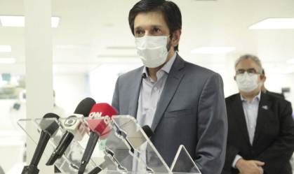 O prefeito de São Paulo, Ricardo Nunes