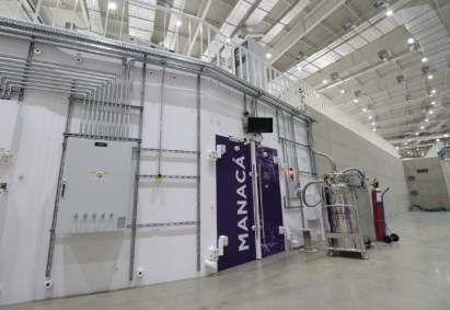 Laboratório da linha de luz Manacá, do Sirius