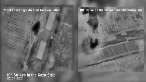 Israel bombardeou suposta fábrica de armas do Hamas após lançamento de balões