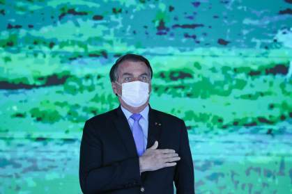 O presidente Jair Bolsonaro