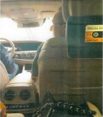Carro com Saul Klein