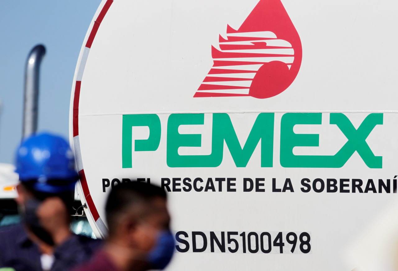 Logo da Pemex em instalação da empresa em Monterrey 27/08/2020 REUTERS/Daniel Be Logo da Pemex em instalação da empresa em Monterrey 27/08/2020 REUTERS/Daniel Be