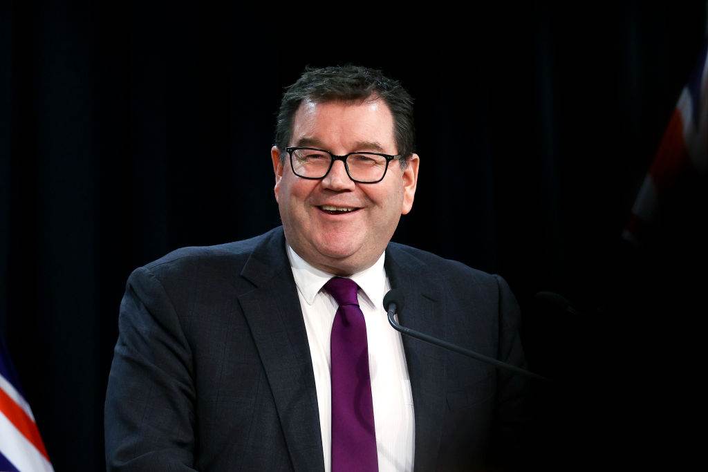 Grant Robertson é vice-primeiro-ministro da Nova Zelândia Grant Robertson é vice-primeiro-ministro da Nova Zelândia