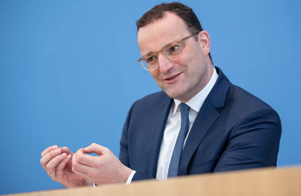 Jens Spahn é ministro da Saúde da Alemanha desde 2018 Jens Spahn é ministro da Saúde da Alemanha desde 2018