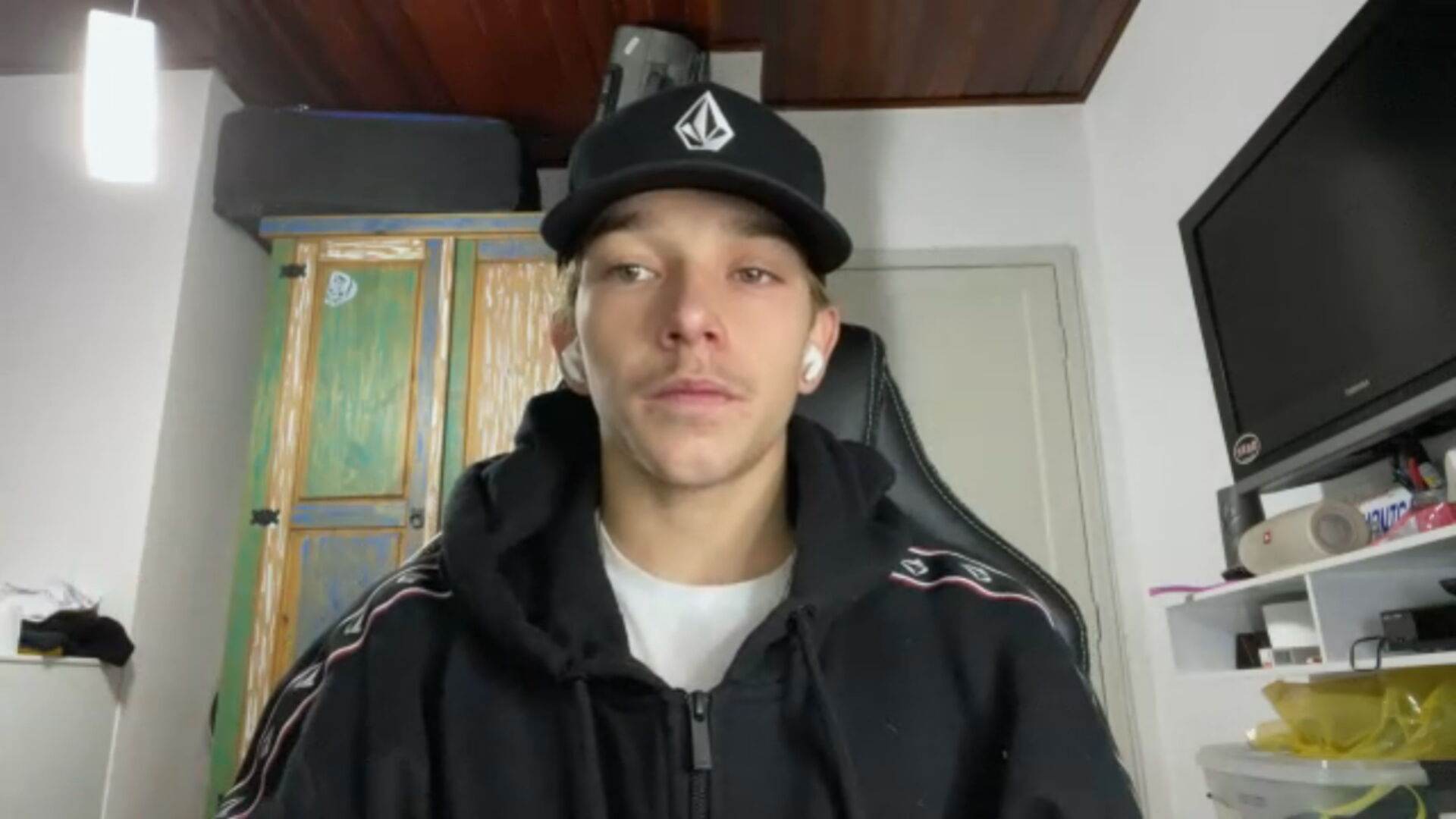Luiz Francisco, integrante da Seleção Brasileira de Skate