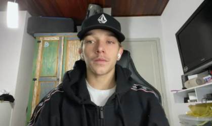 Luiz Francisco, integrante da Seleção Brasileira de Skate