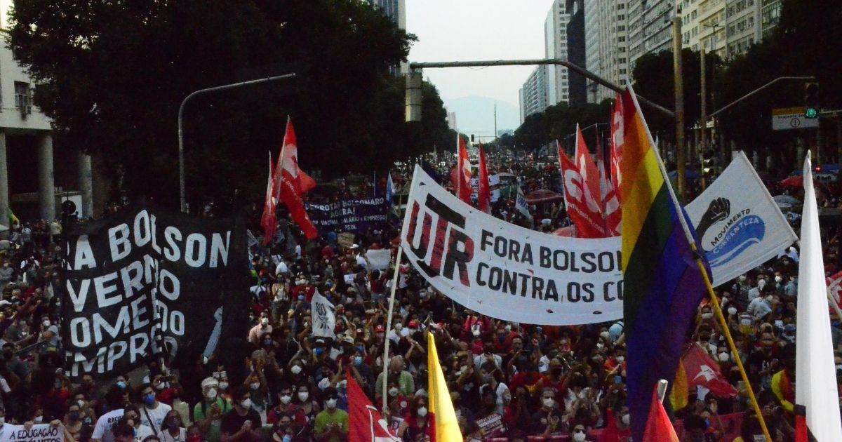 Manifestação no RJ