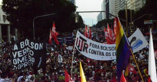 Manifestação no RJ