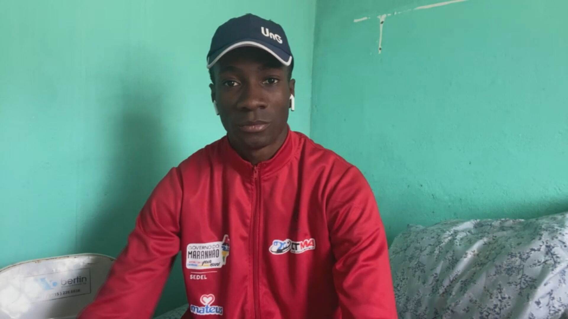 Alexsandro Melo, o "Bolt", da Seleção Brasileira de Atletismo (04.Jul.2021)