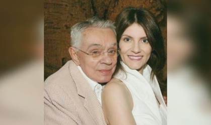 Viúva do humorista Chico Anysio, Malga di Paula está internada com Covid-19