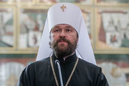 Chefe de Relações Exteriores do Patriarcado de Moscou, metropolita Hilarion/Gett