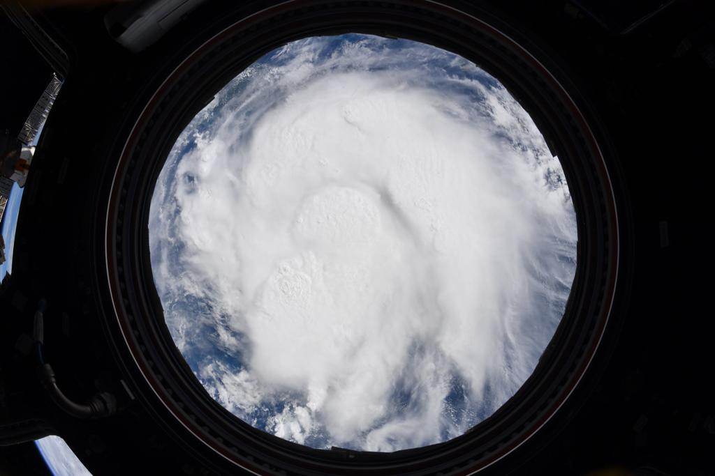 Tempestade Elsa vista do espaço/Divulgação Nasa Tempestade Elsa vista do espaço/Divulgação Nasa
