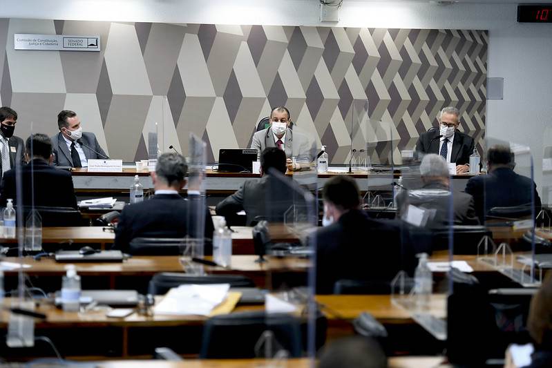 Sessão da CPI da Pandemia Sessão da CPI da Pandemia
