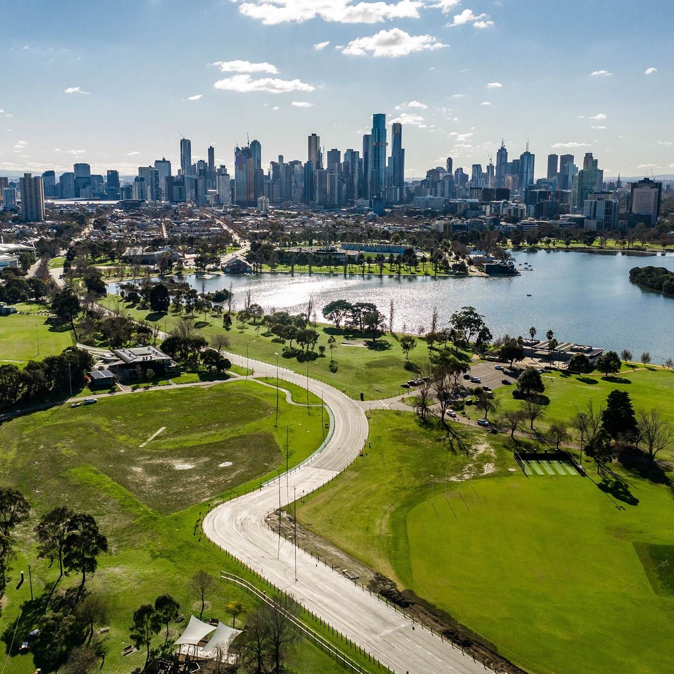 Circuito Albert Park, em Melbourne, Austrália/ Divulgação Circuito Albert Park, em Melbourne, Austrália/ Divulgação