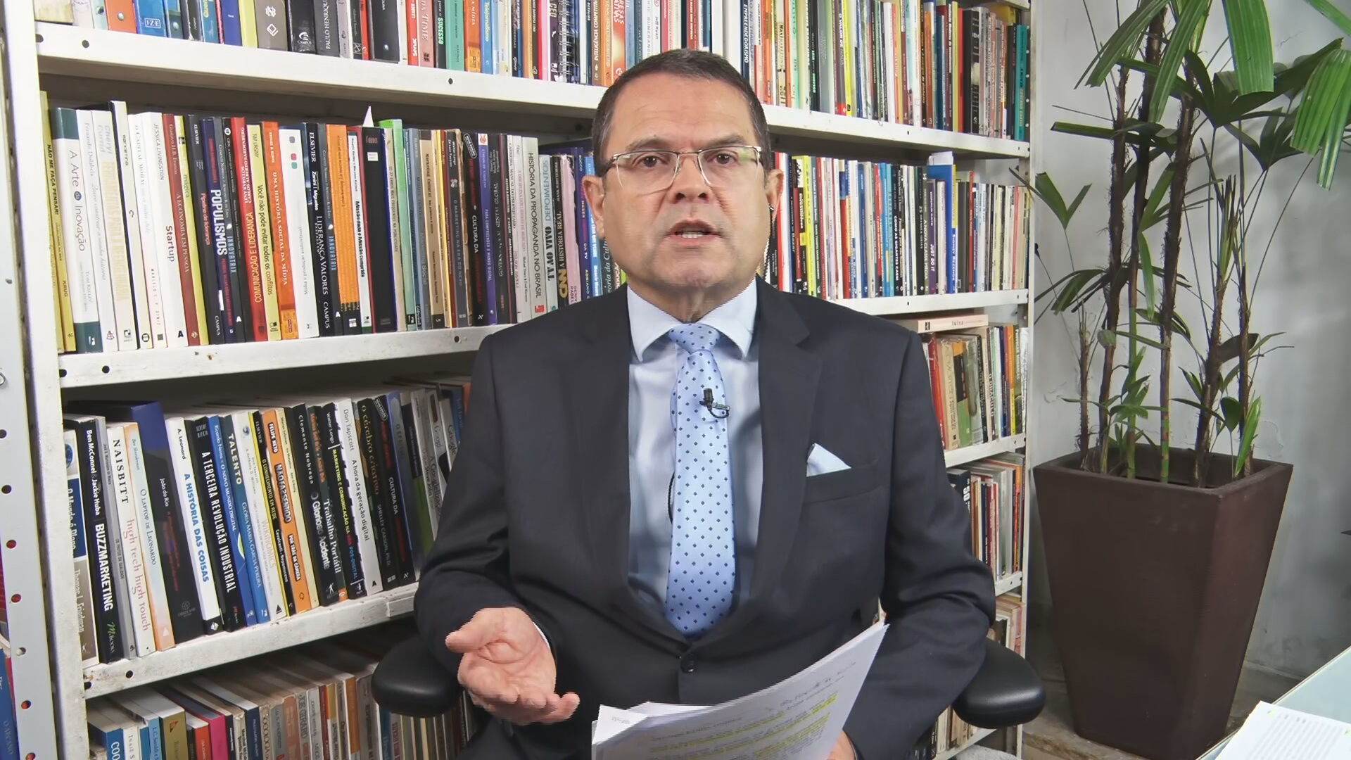 Sidney Rezende no quadro Liberdade de Opinião