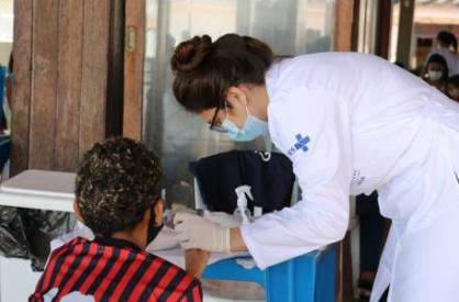 Vacinação em Paquetá