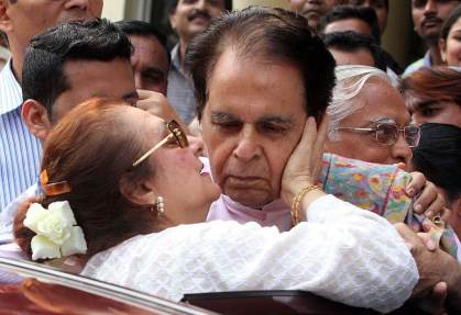 O ator de Bollywood Dilip Kumar