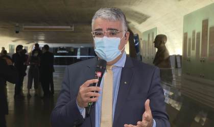 Senador Eduardo Girão (Podemos-CE), integrante da CPI da Pandemia 