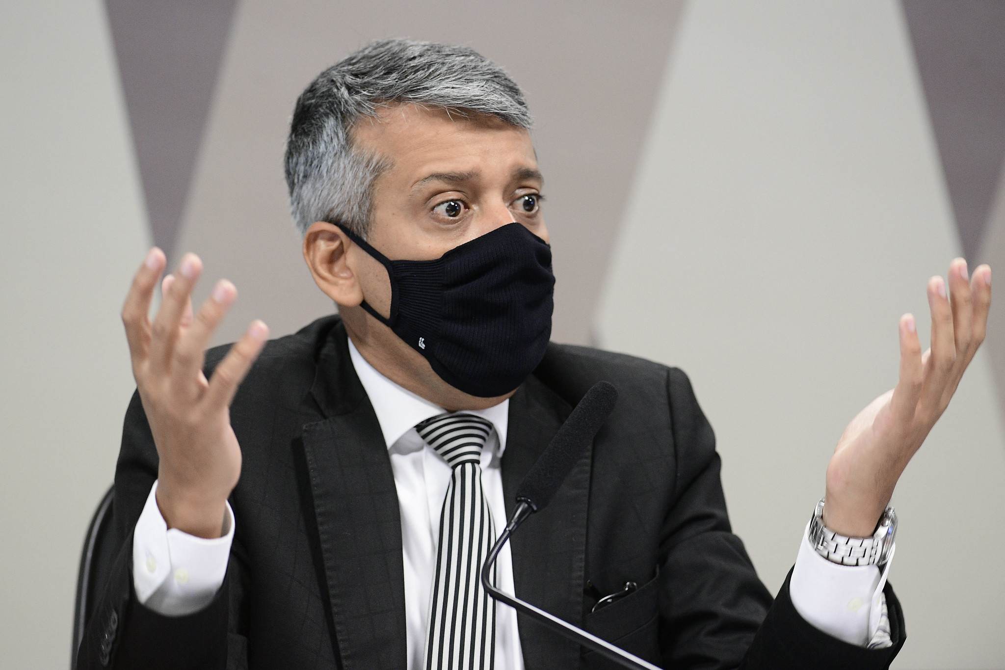 Ex-diretor do Departamento de Logística do Ministério da Saúde, Roberto Dias Ex-diretor do Departamento de Logística do Ministério da Saúde, Roberto Dias