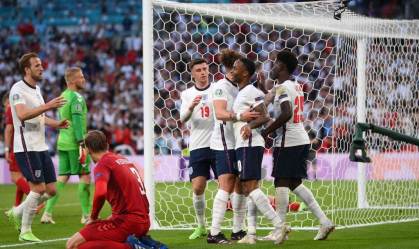 Inglaterra na final da Eurocopa