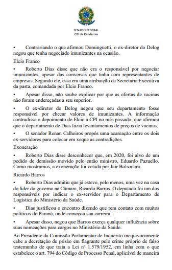 Mandado de prisão de Roberto Dias