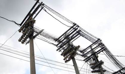 Postes de energia em Manágua, na Nicarágua