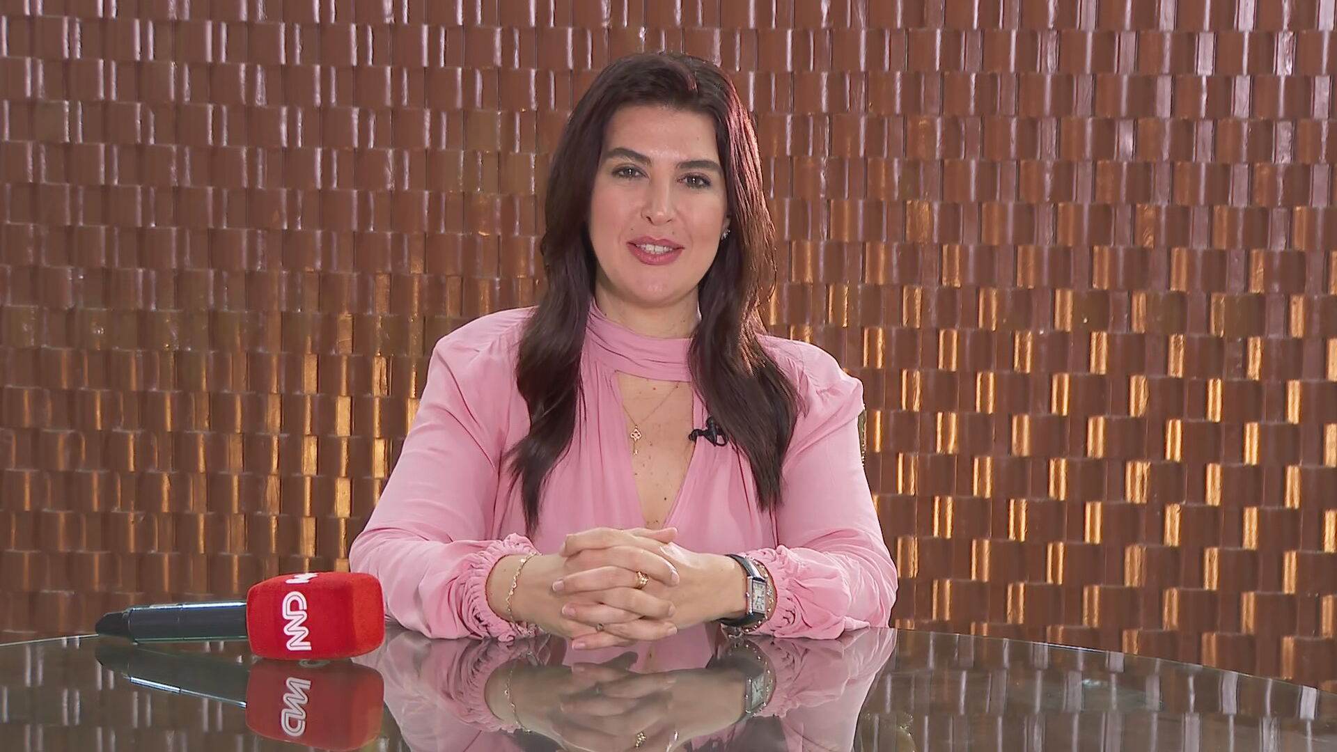 Gisele Soares no quadro Liberdade de Opinião Gisele Soares no quadro Liberdade de Opinião