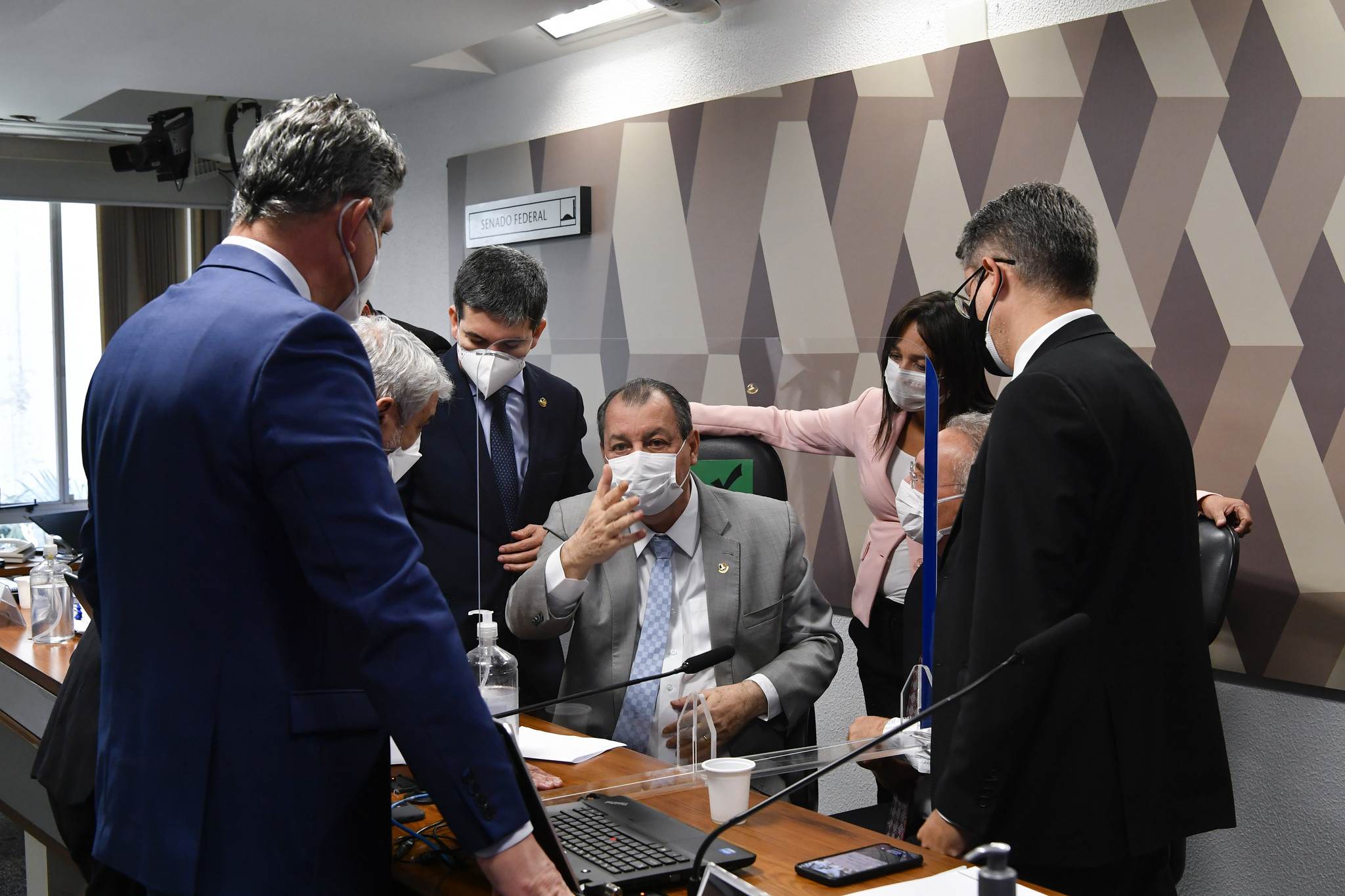 Senadores na CPI da Pandemia Senadores na CPI da Pandemia
