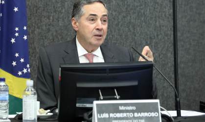 Ministro Luis Roberto Barroso, presidente do Tribunal Superior Eleitoral