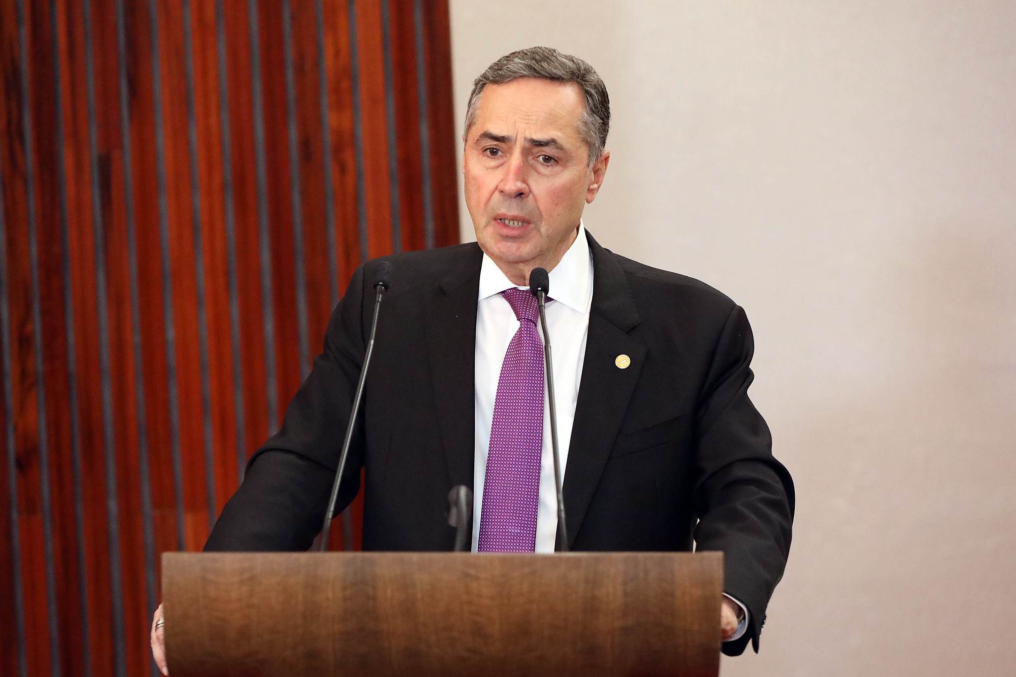 Ministro Luis Roberto Barroso, do TSE Ministro Luis Roberto Barroso, do TSE