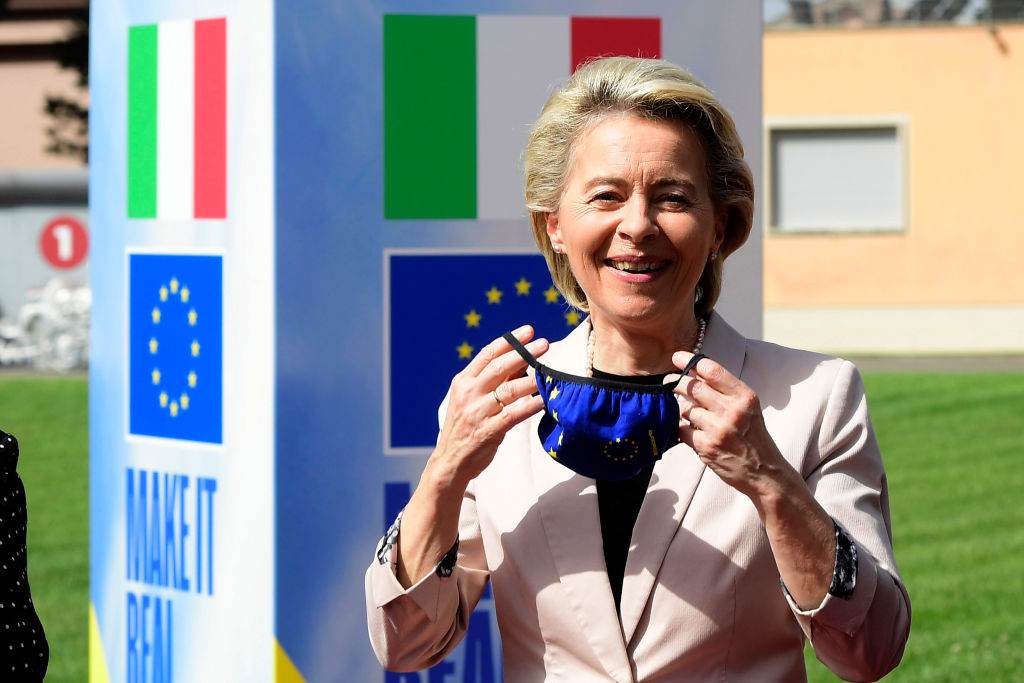 Presidente da Comissão Europeia,  Ursula von der Leyen