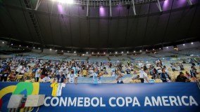 Torcedores na final da Copa América