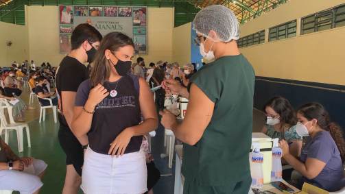 Vacinação de jovens no Amazonas (10,Jul.2021)