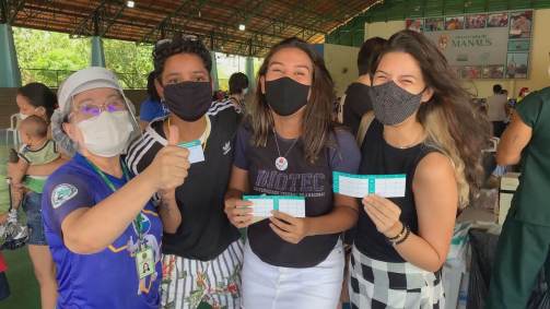 Vacinação de jovens no Amazonas (10.Jul.2021)