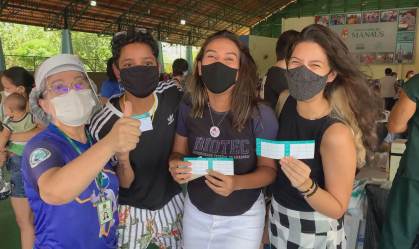 Vacinação de jovens no Amazonas (10.Jul.2021)