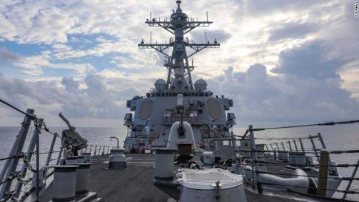 destroier de mísseis teleguiados USS Benfold