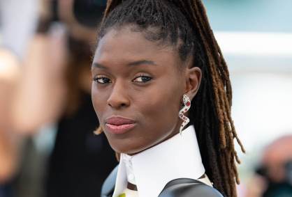 Atriz Jodie Turner-Smith na estreia do filme After Yang, no Festival de Cannes