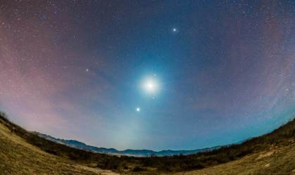 Rara conjunção entre cinco planetas acontecerá no céu durante o mês de junho