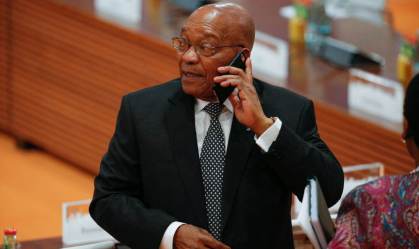 O ex-presidente da África do Sul, Jacob Zuma