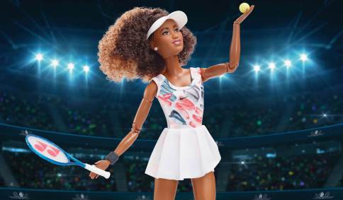 Boneca Barbie da tenista Naomi Osaka