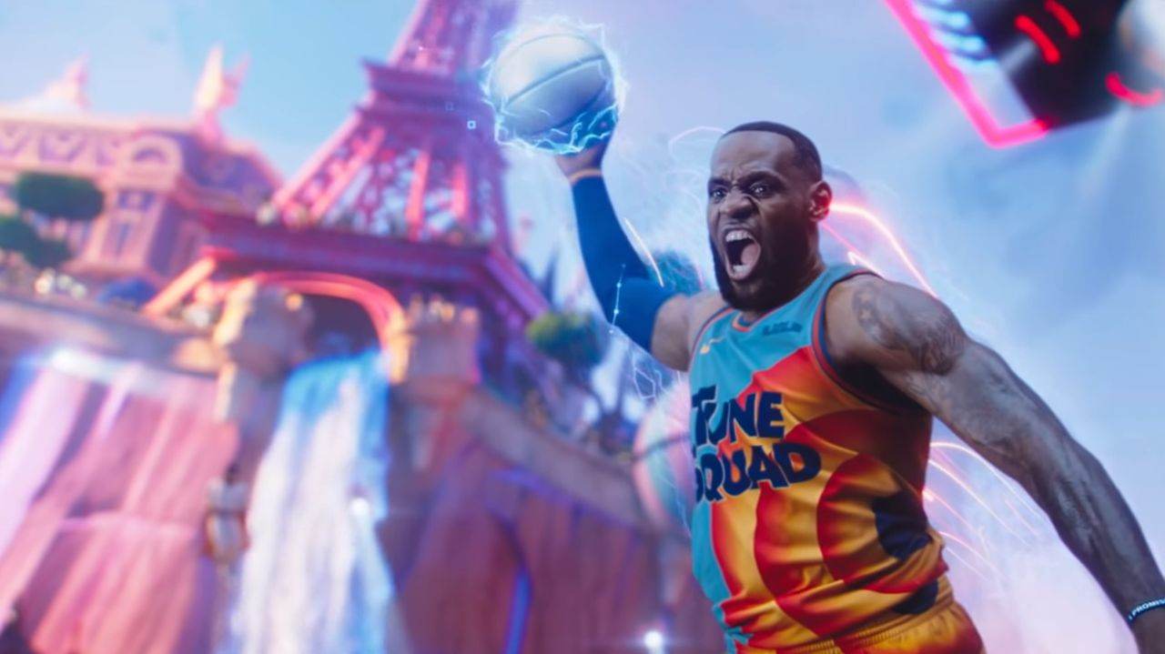 LeBron James em "Space Jam"
