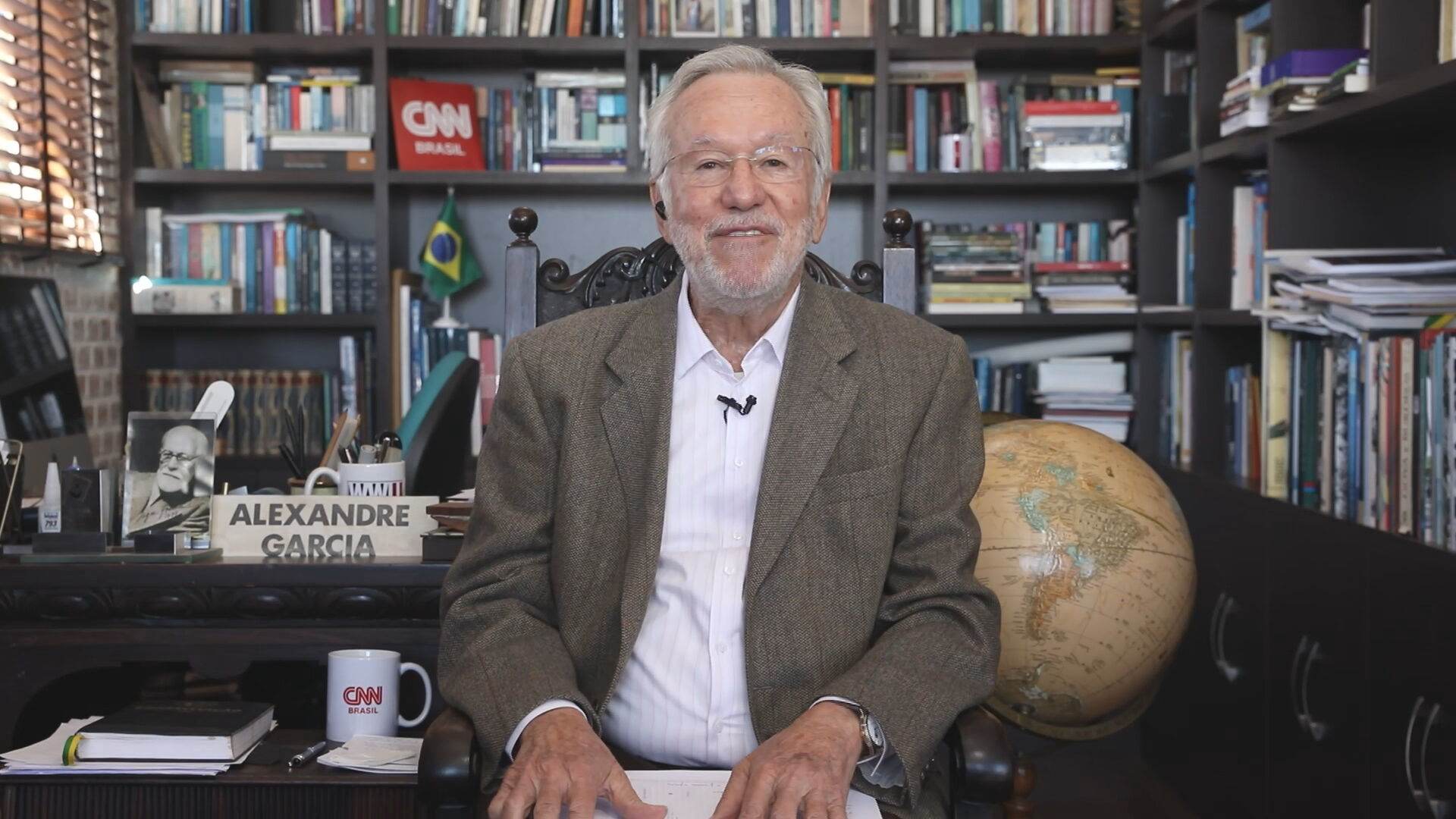 Alexandre Garcia no quadro Liberdade de Opinião Alexandre Garcia no quadro Liberdade de Opinião