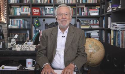 Alexandre Garcia no quadro Liberdade de Opinião