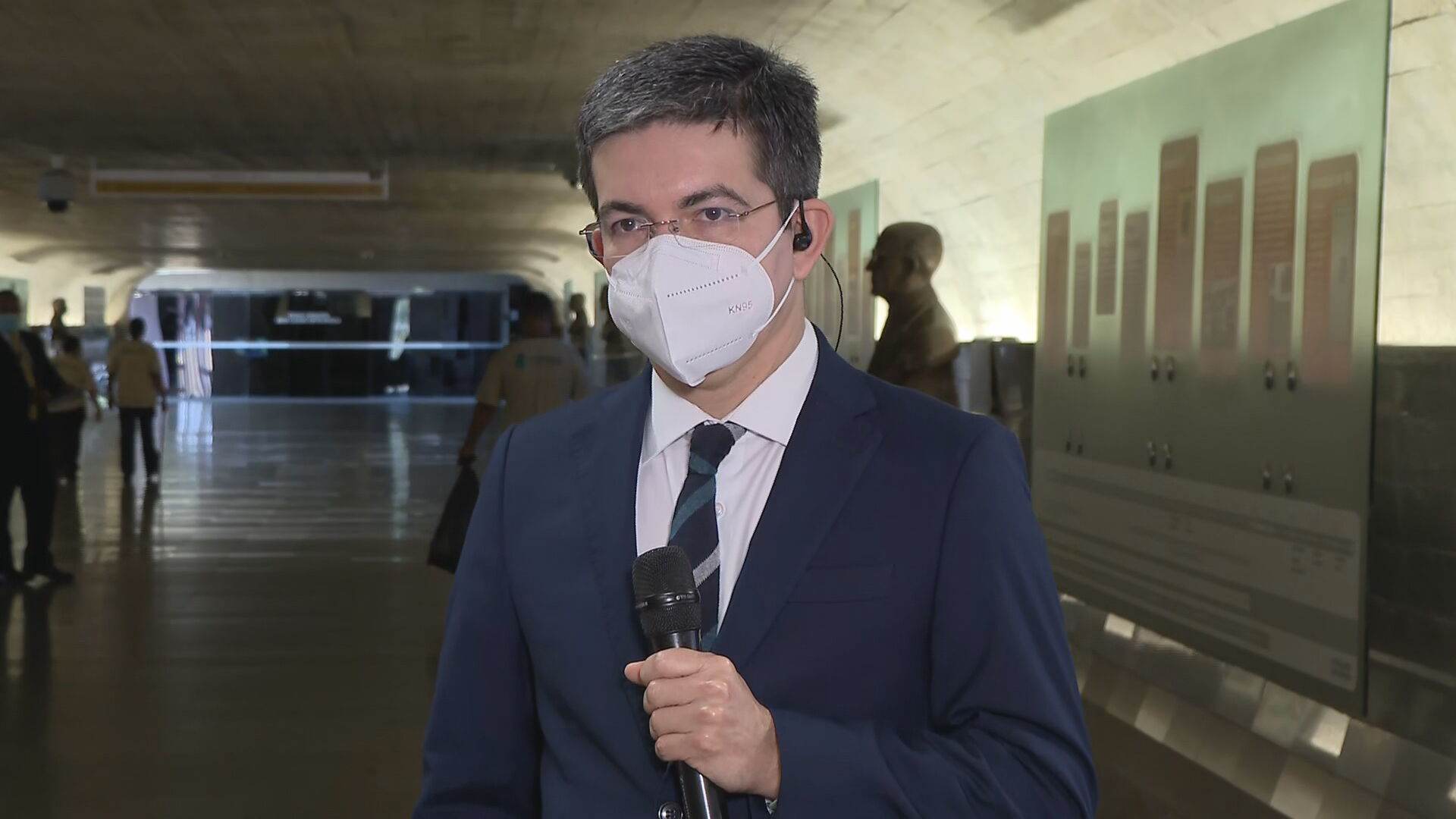 Senador Randolfe Rodrigues (Rede-AP), vice-presidente da CPI da Pandemia
