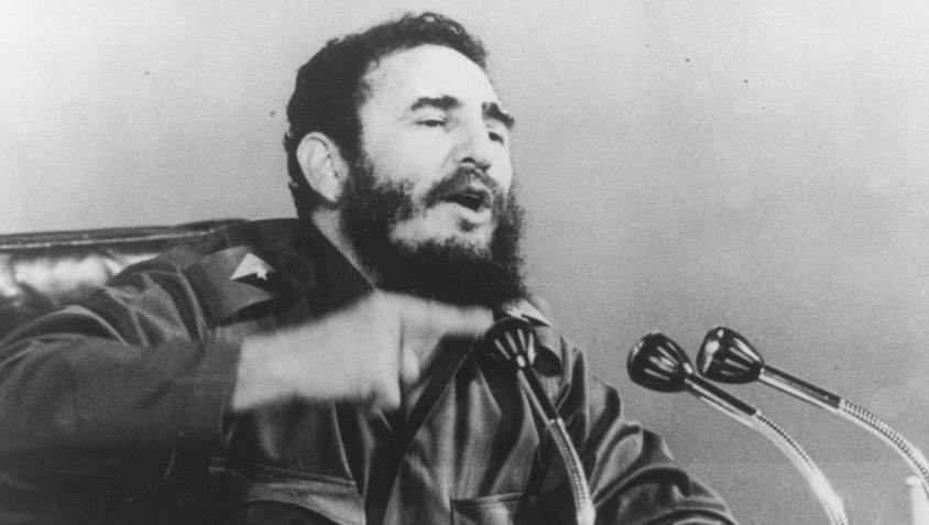 Fidel Castro, líder da Revolução Cubana. / Foto: Domínio Público